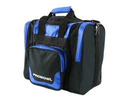 Pro Bowl Single Bag Deluxe Schwarz/Blau