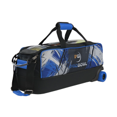 Pro Bowl Dye-Sub 3-Ball Tote Blau