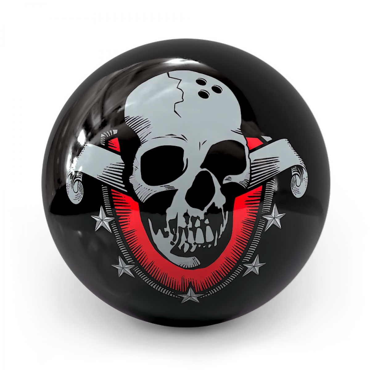 On the Ball Skulls Skullshield Funball Bowling
