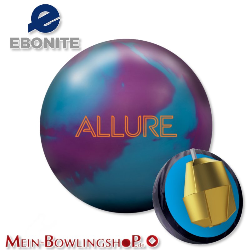 Ebonite Allure - High Speed/Rev 10 Frame Ball Review 