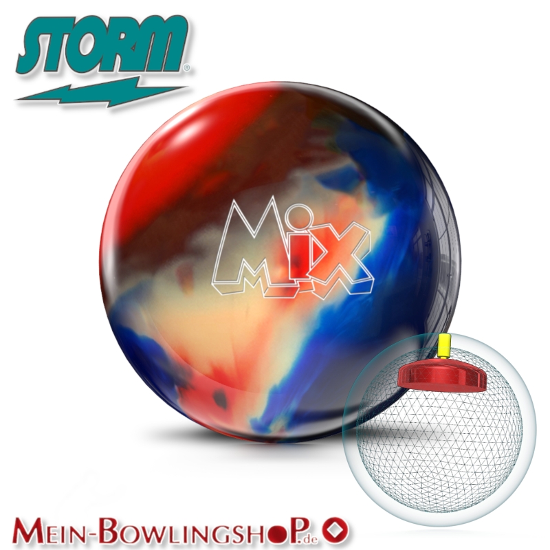 Storm Mix Red/Wht/Nvy