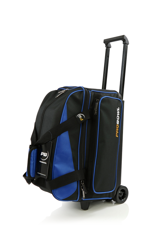 Pro Bowl Basic 2-Ball Roller Black/Blue - Schwarz/Blau