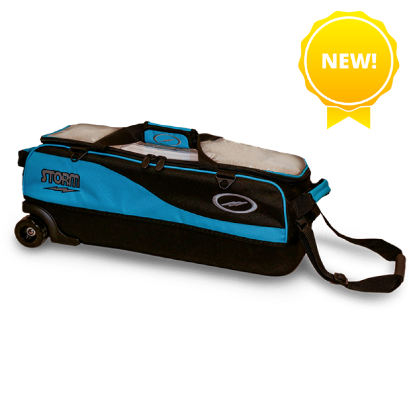Storm 3-Ball Tote Pro Blue/Black - Schwarz/Blau