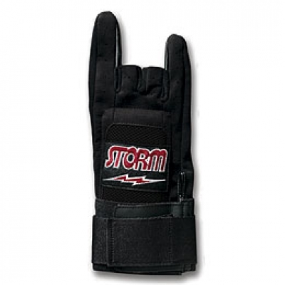 Xtra Grip Plus - Handschuh mit Handgelenkstütze - Schwarz