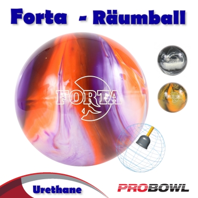 Pro Bowl - Forta - Weiß/Lila/Orange - Urethane