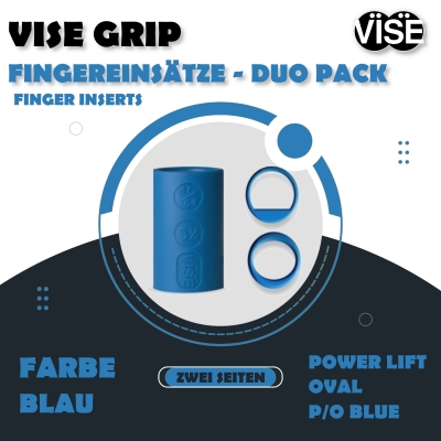 P/O - Power Lift/Oval - Fingereinsatz - Blau - Duo