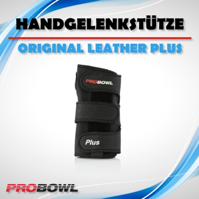 Original Leather Positioner Plus - Handgelenkstütze - Leder - Schwarz
