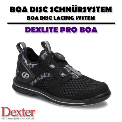 DexLite Pro BOA - Schwarz/Leoprint (RH)