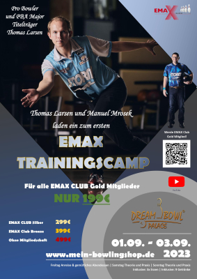 1. EMAX Trainingscamp - 01.09.-03.09.2023