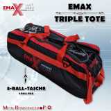EMAX - Triple Tote - Schwarz/Rot