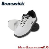 Brunswick – Classic White - Bowlingschuhe - Weiß/Schwarz