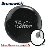 Brunswick Tzone Caribbean - Palla Da Bowling In Poliestere - Blu - 7 Kg (15 Libbre) - Finitura Lucida