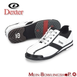 Dexter – SST8 Pro - Bowlingschuhe - Weiß/Schwarz