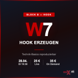 Hook erzeugen: Technik-Basics reproduzierbar – EMAX Academy Webinar W7