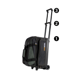 Pro Bowl Basic 2-Ball Roller Schwarz/Silber
