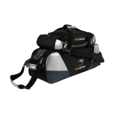 Pro Bowl Deluxe 3-Ball Tote inkl. Schuhtasche Schwarz/Carbon Silber