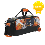 Pro Bowl Dye-Sub 3-Ball Tote Orange